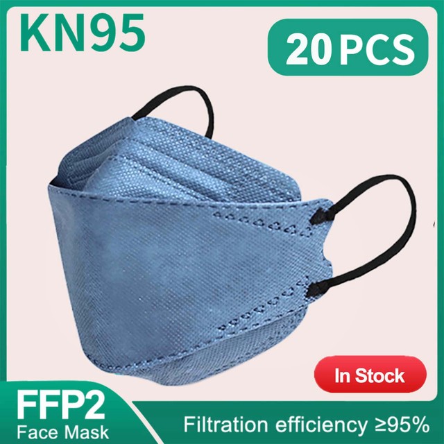 قناع السمك ffp2 Mascarillas FPP2 KN95 Morandi ffp2fan 4 طبقة تنفس وافق أقنعة الوجه FFP2 تنفس غطاء للفم قناع