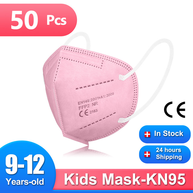 FFP2 Children KN95 Mascarillas Dust-proof Face Masks Girls Boys Mask Ninos Mascarillas FPP2 homology ada Kids Mask FP2