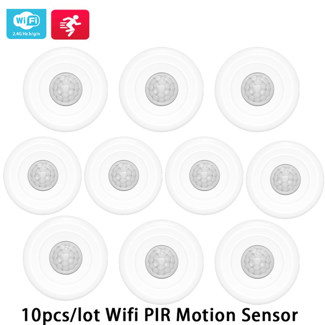 WiFi Smart PIR Motion Sensor 360 Degree All Round Wireless Detection Infrared Detector Home Security Tuya Remote Control Thief