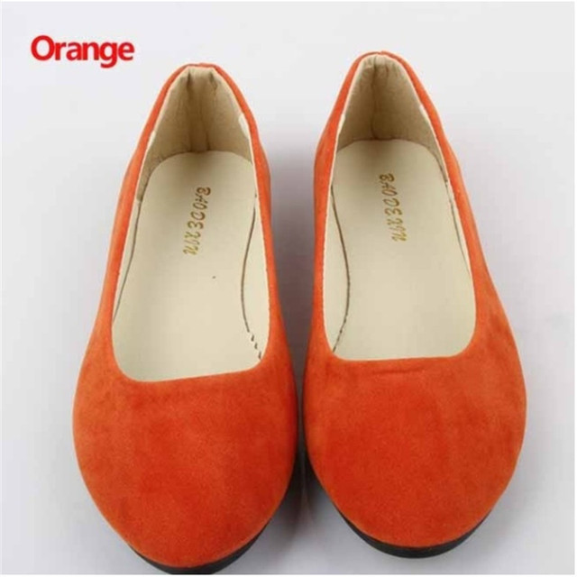 women flats slip on flat shoes candy color woman boat shoes black loafers faux suede ladies ballet flats for work flats