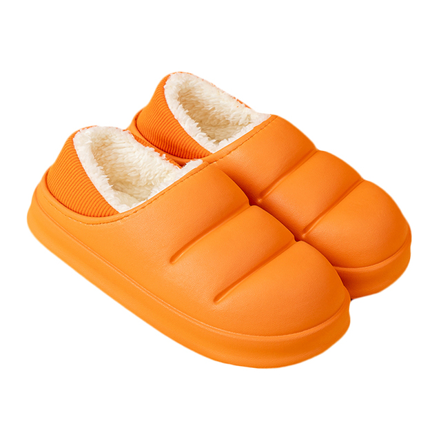 Men and women winter slippers fur slippers passionate and comfortable garden clogs mules slippers home cotton shoes couple indoor slippers