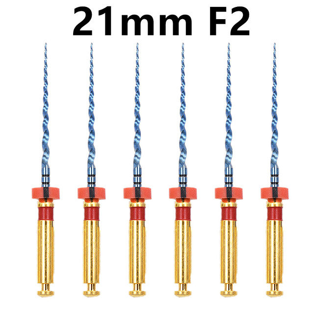 Dental Heat Activated Files Blue Endo Files Drive Use Rotary Files SX-F3 25mm For Root Canal Treatment