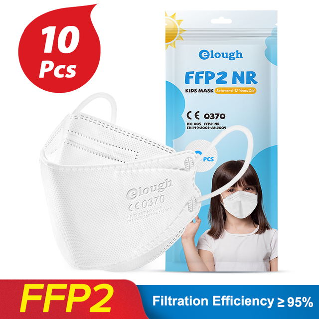 mascarillas niños kids mask FFP2 fpp2 mascarilla infantil 6 to 12 old kids mask fp2 mascarilla homology ada ffp2 niños kn95