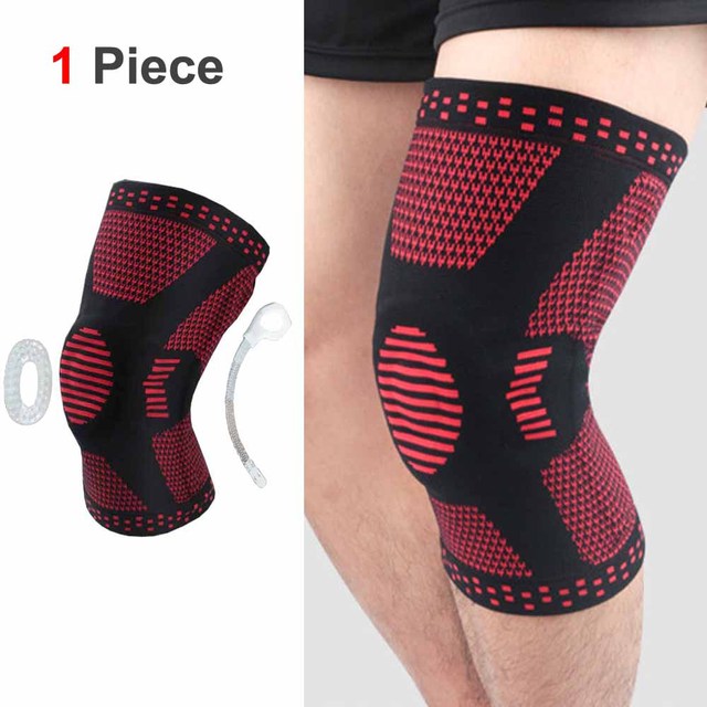 Professional Compression Knee Brace Support Protector for Relief of Arthritis, Joint Pain, ACL, MCL, Cartilage Tear, Post Surgery