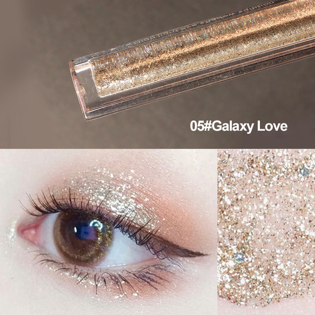 1pc Diamond Glitter Eyeshadow Women Makeup Shimmer Liquid Eye Shadow Mineral Pigment Long Lasting Cosmetics Maquillaje