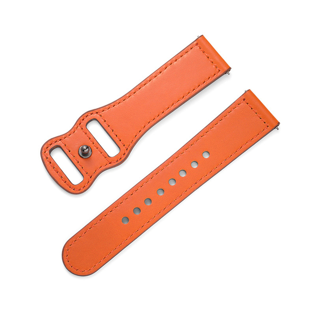 Sexingshow Men Watch Strap Shiny Skin Design Cowhide Watch Strap Genuine Leather Watchband 22mm Bracelet for Men Wrist Band