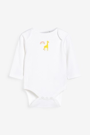 Baby 7 Pack Long Sleeve Bodysuits (0mths-3yrs)