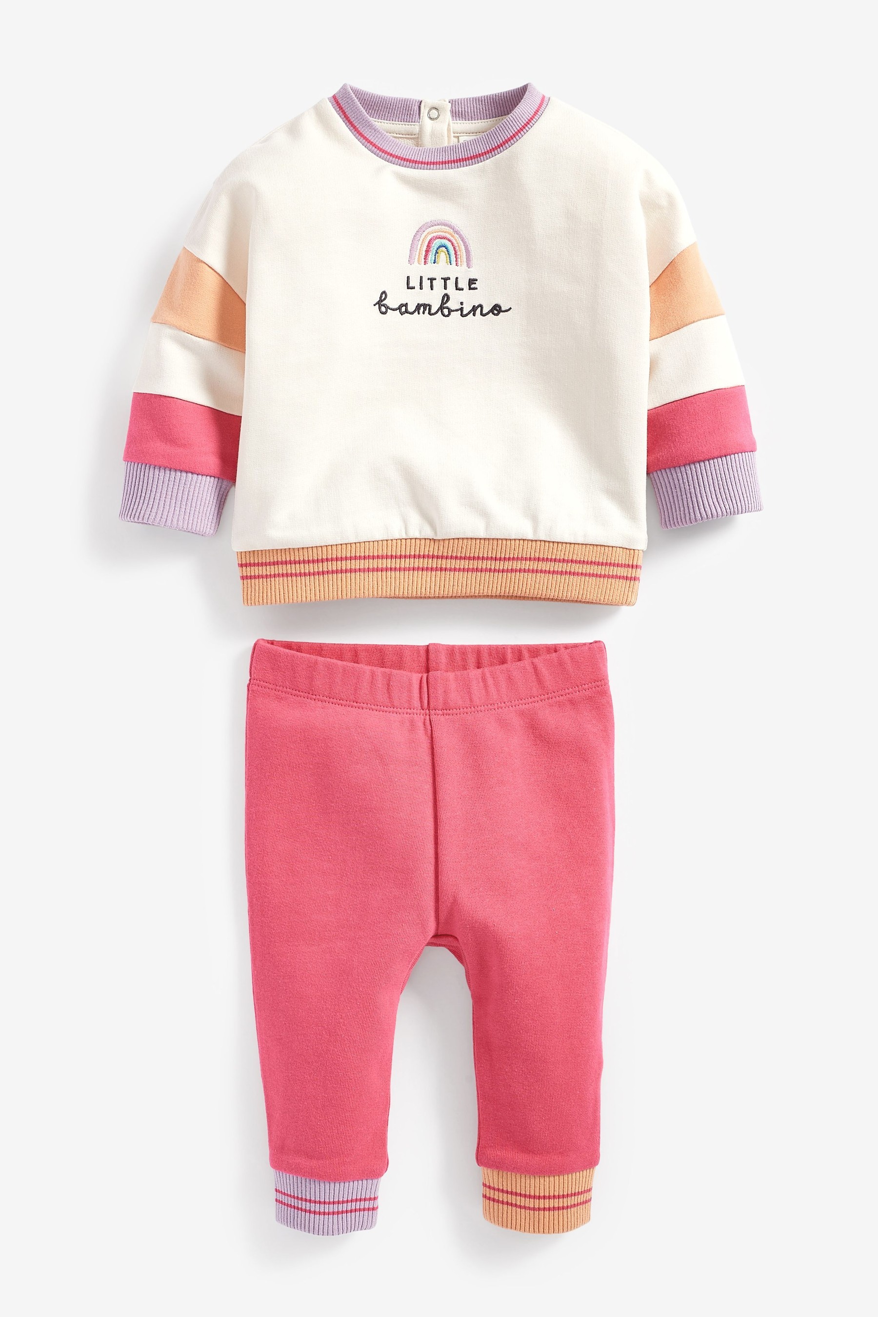 Baby Sweatshirt And Jogger Set (0mths-2yrs)