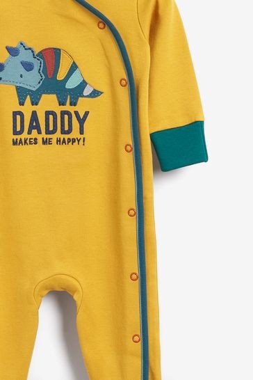 Dinosaur Single Sleepsuit (0-2yrs)