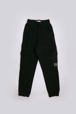 Pineapple Black Joggers