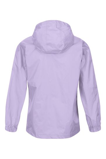 Regatta Kids Purple Pack It III Waterproof Jacket