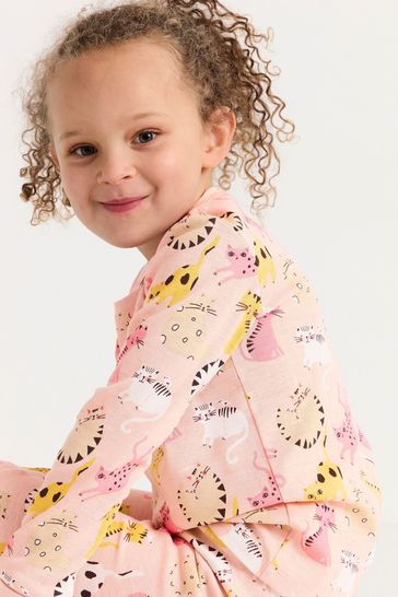 Lindex Kids Printed Top & Bottoms Co-Ord Set