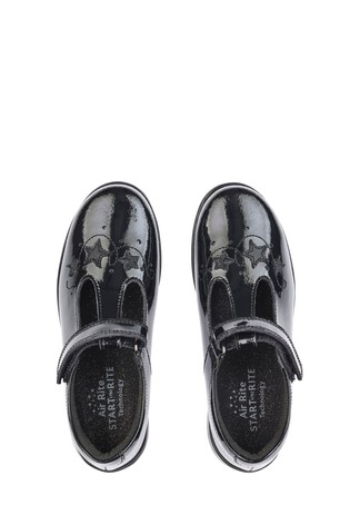 Start-Rite Star Jump Black Patent Leather School Shoes