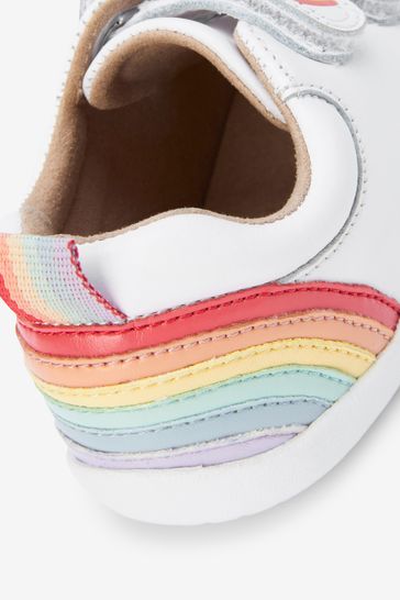 حذاء First Walker Rainbow Trainers مقاس قياسي (F)