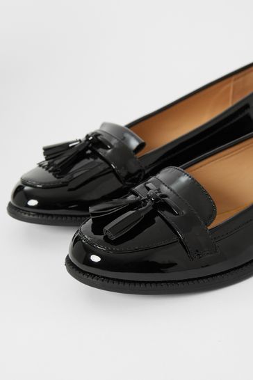 Lipsy Tassle School Loafer Flat Shoe(Older)