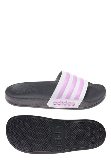 adidas Purple Adilette Sliders