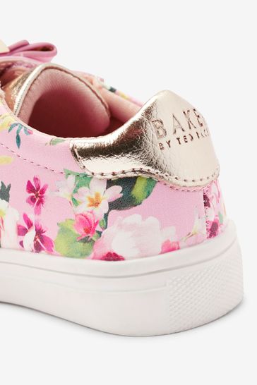 Baker by Ted Baker Floral Bow Trainers