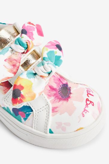 Baker by Ted Baker Floral Bow Trainers