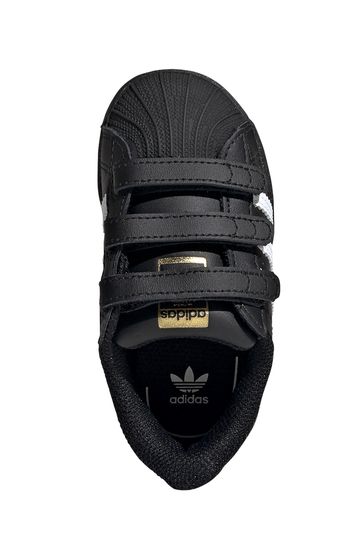 حذاء رياضي للأطفال الصغار Superstar Velcro من adidas Originals