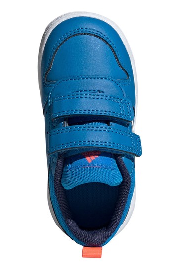 adidas Tensaur Infant Blue Strap Trainers