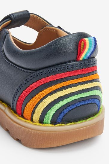 Little Bird Rainbow T-Bar Shoes