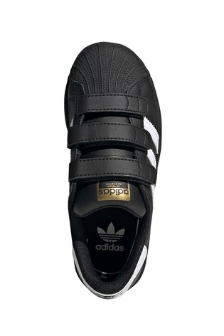 حذاء رياضي Superstar Velcro Junior من adidas Originals