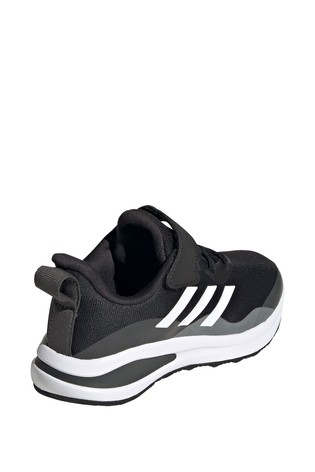 حذاء رياضي أسود FortaRun Youth + Junior من adidas