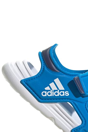 adidas Blue Adilette Infant Sandals