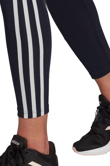 adidas 3 Stripe High Rise 7/8 Leggings