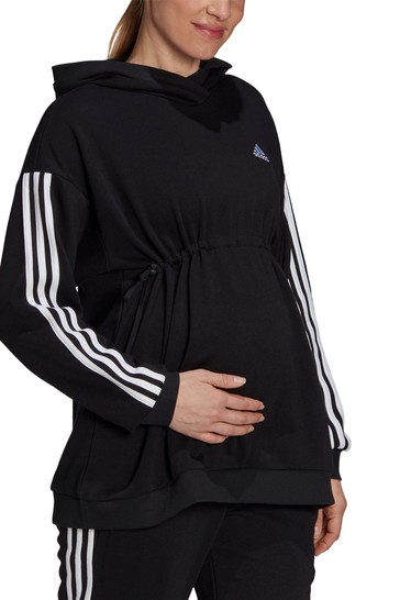 adidas Maternity Longline Pullover Hoodie