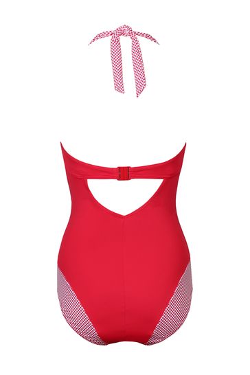 Pour Moi Positano Removable Cup Halter Control Swimsuit