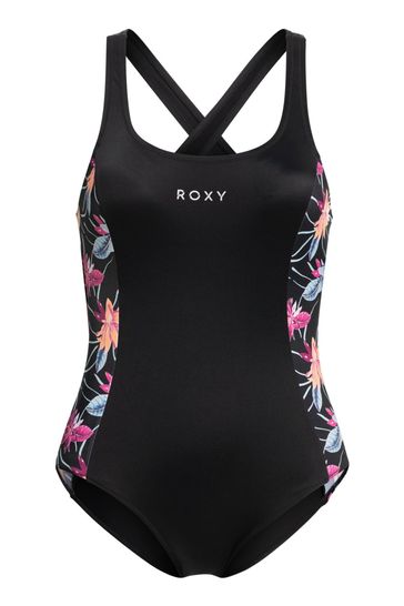 Roxy Black One-Piece Swimsuit