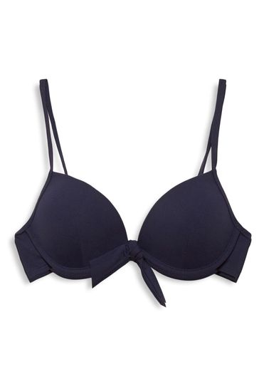 Esprit Navy Blue Underwire Bikini Top