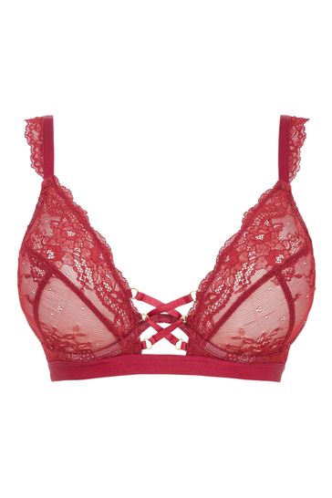 Figleaves Rhubarb Red Savannah Bra