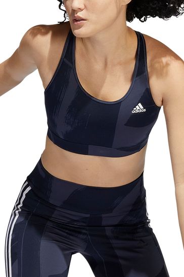 adidas All Over Print Medium Support Bra