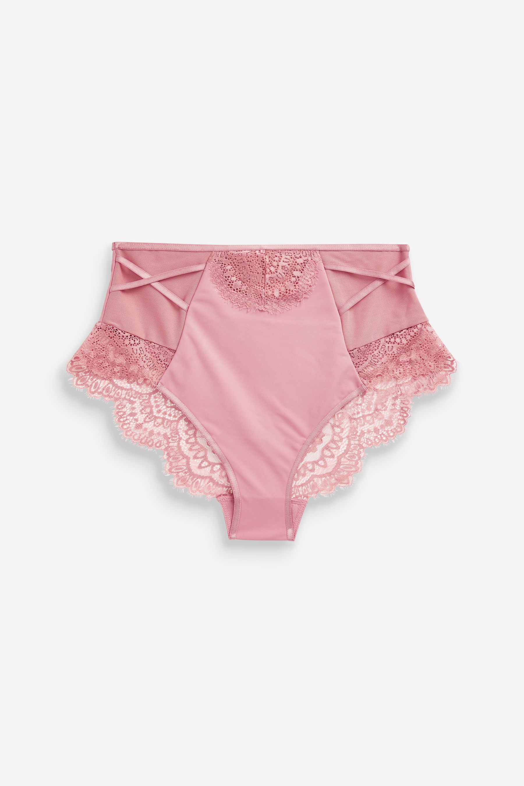 Tummy Control Lace Knickers 2 Pack