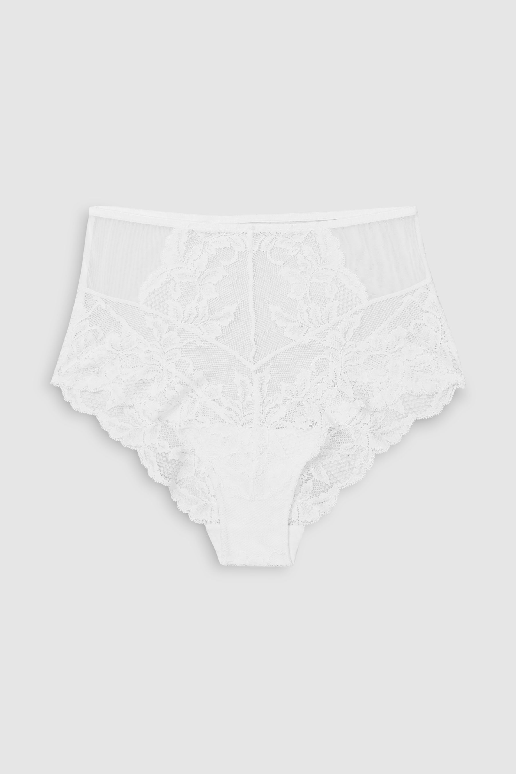 Lace Knickers 2 Pack High Rise