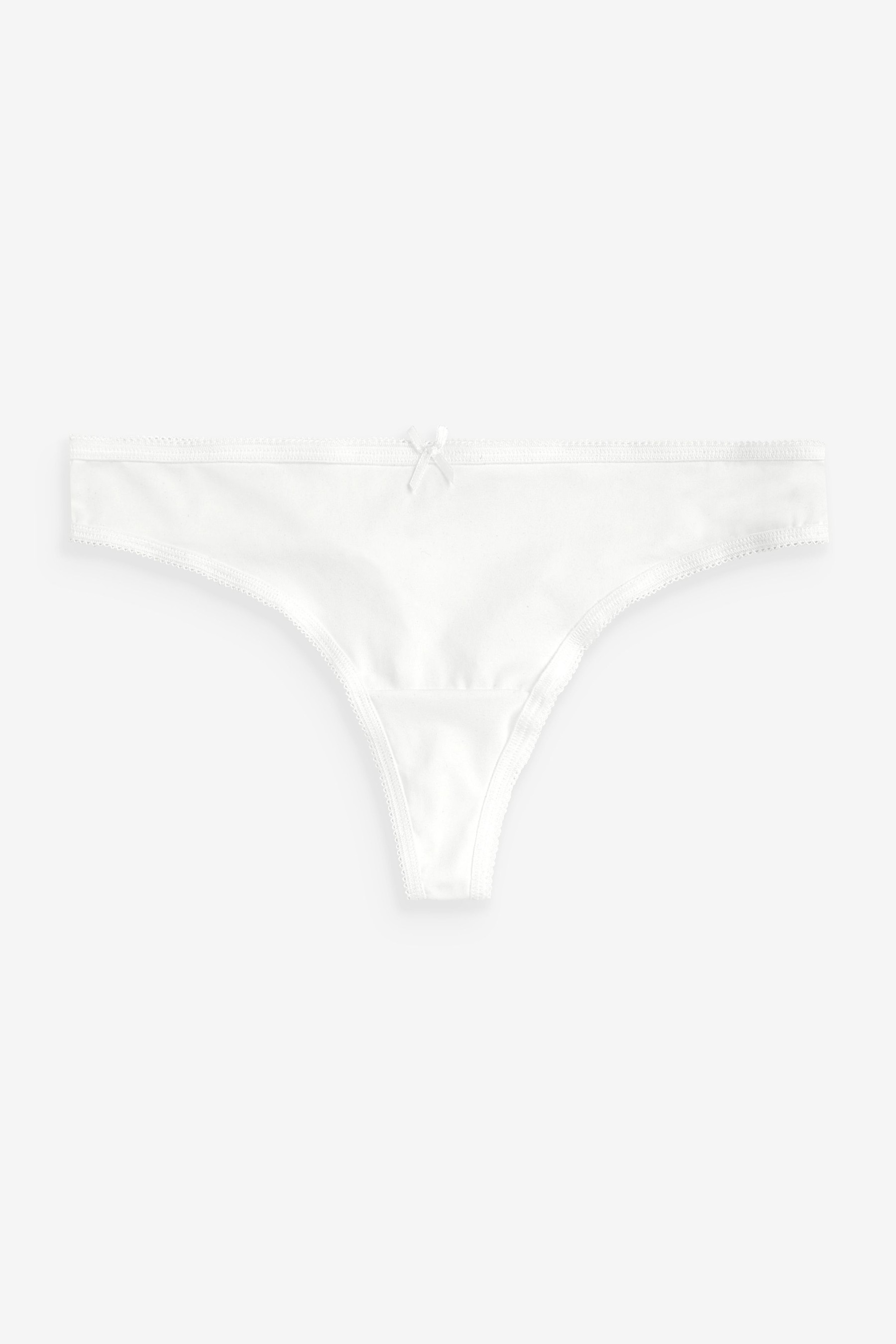 Microfibre Knickers 5 Pack Thong