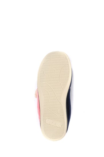 Pavers Pink Ladies Touch Fasten Full Slippers With Permalose Sole