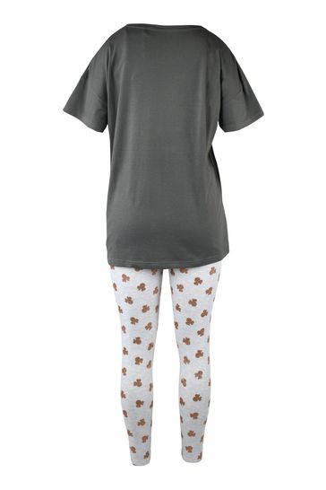 Brand Threads BCI Disney Minnie Mouse Grey Pyjamas