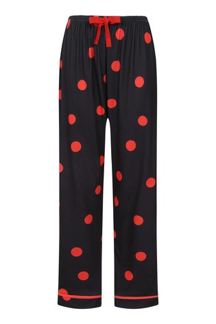 HotSquash Premium Black Jersey Pyjama Set