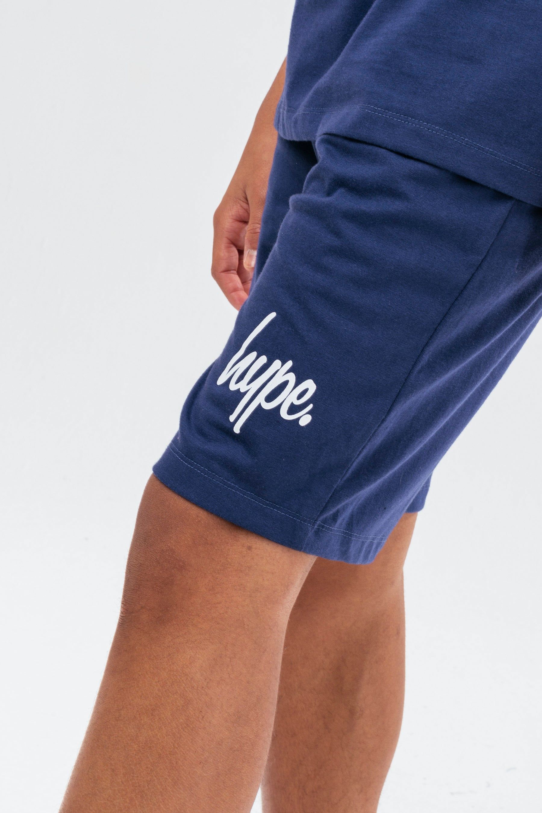 Hype Blue Short-Sleeve Kids Pyjama Set