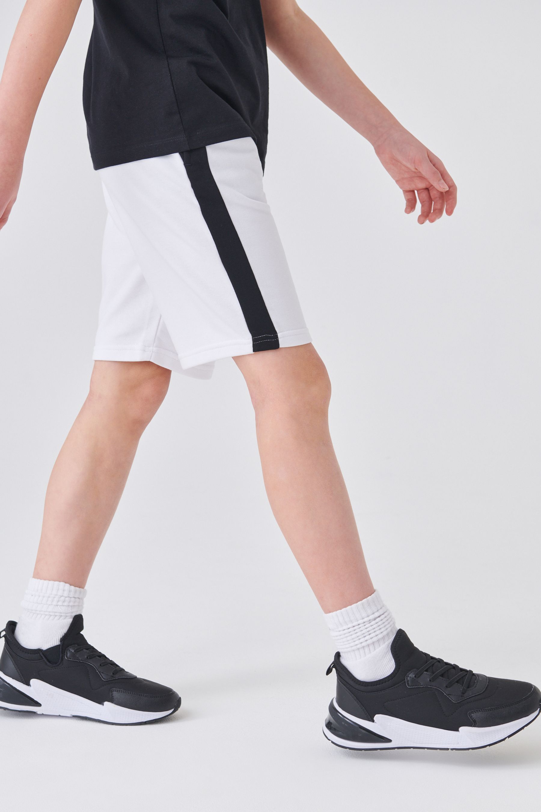 Colourblock Jersey Shorts (3-16yrs)