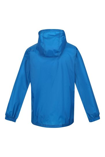 Regatta Kids Pack It III Blue Waterproof Jacket