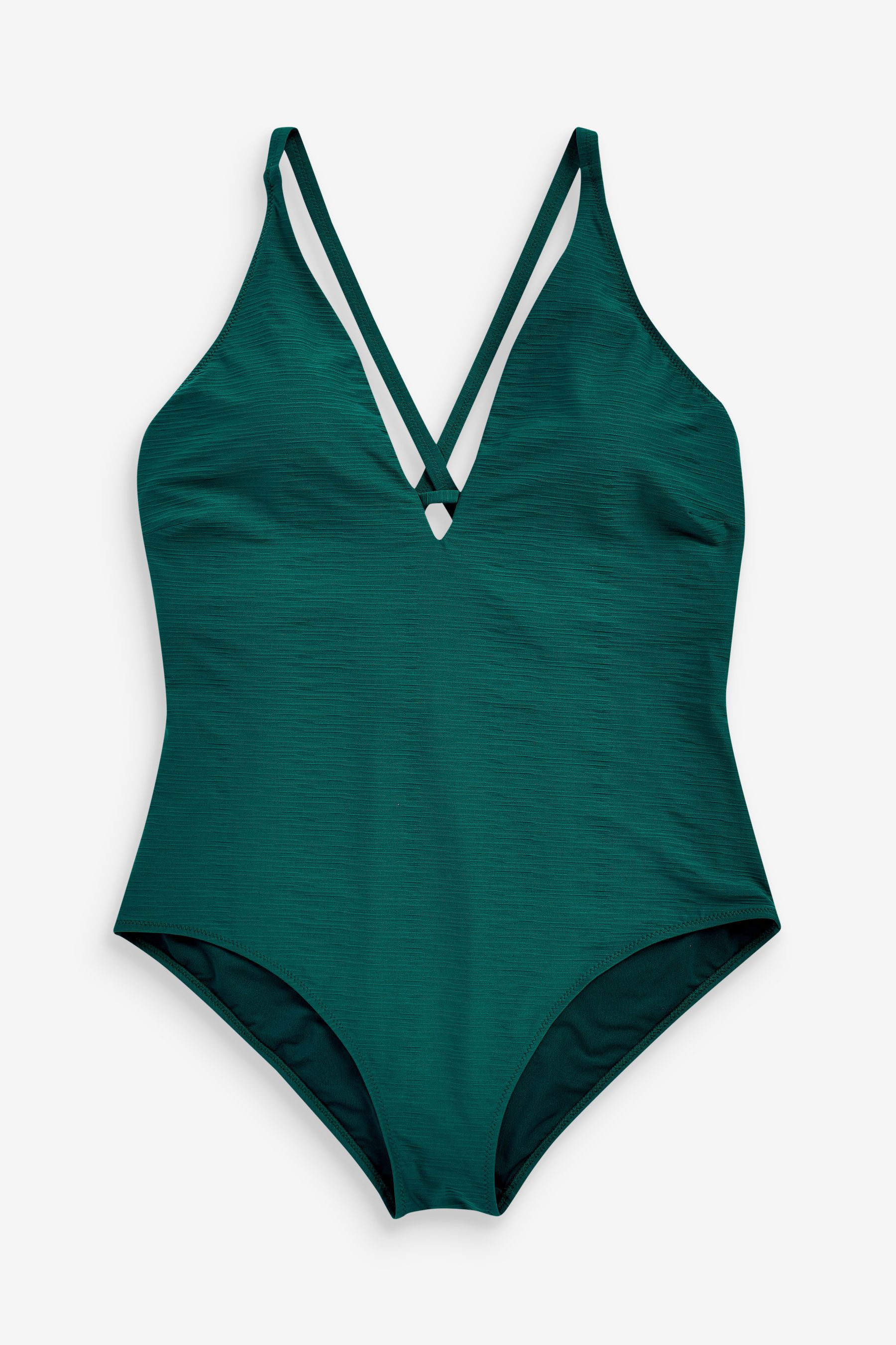 Cut-Out Plunge Swimsuit