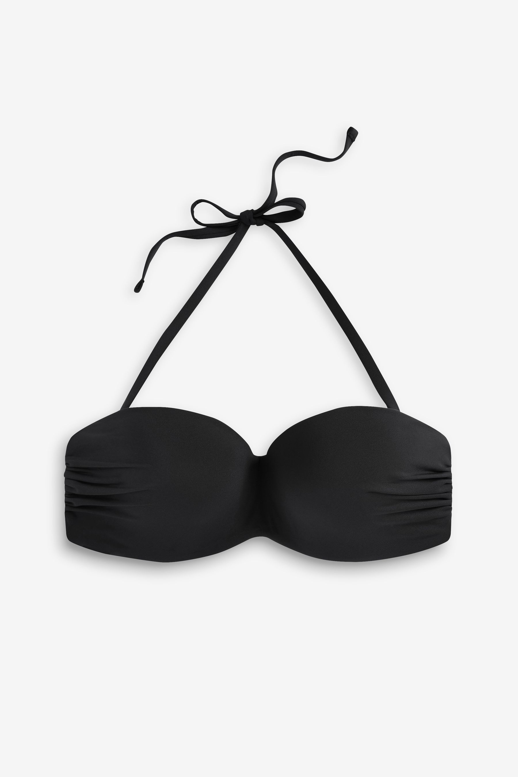 Shape and Tummy Control Bikini Top Padded Bandeau Top