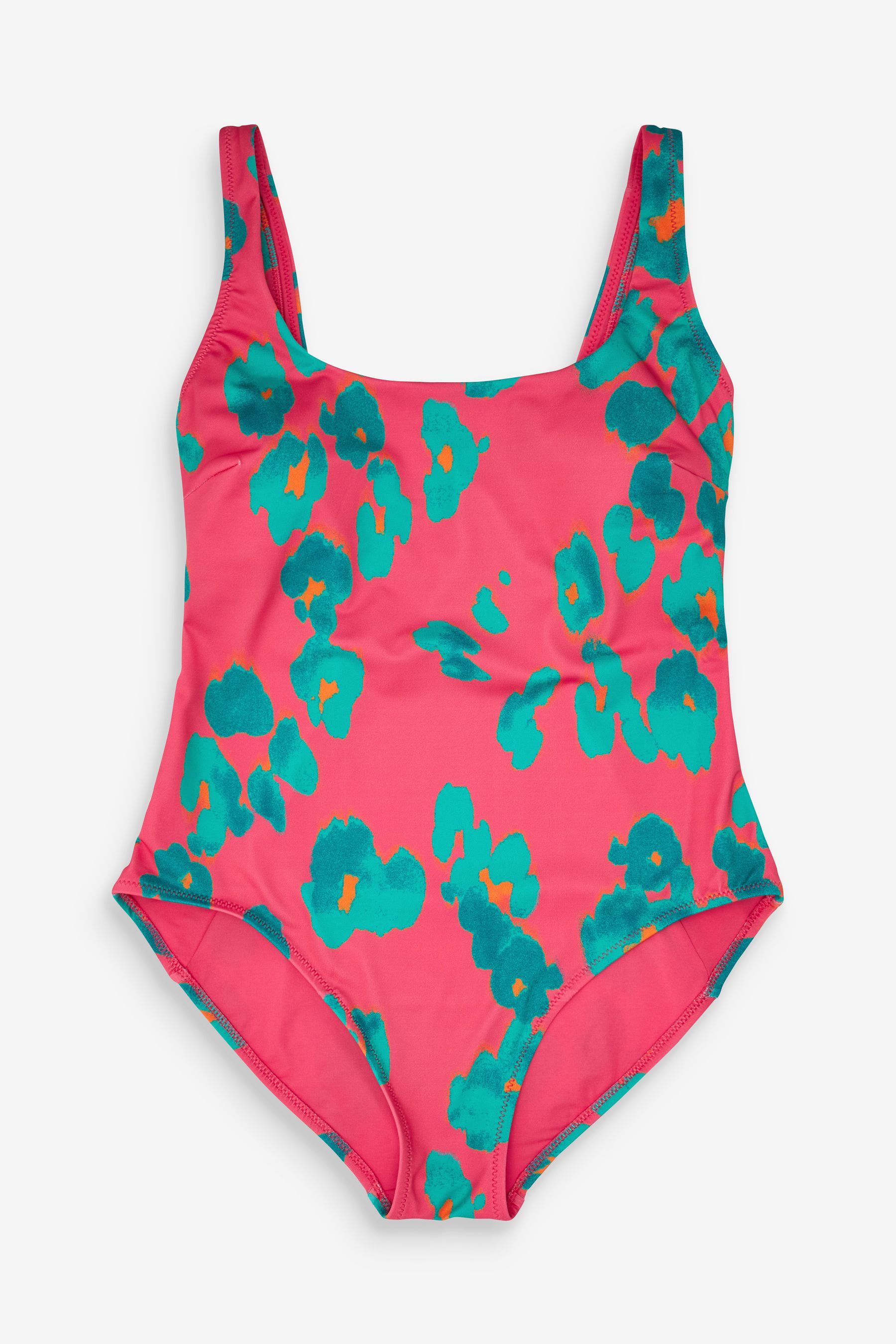 Scoop Neck Tummy Control Swimsuit