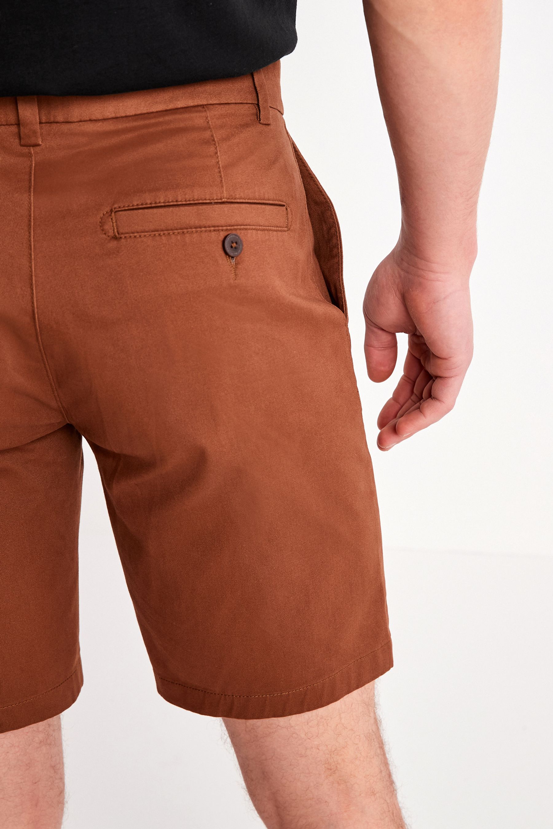 Stretch Chino Shorts Straight Fit