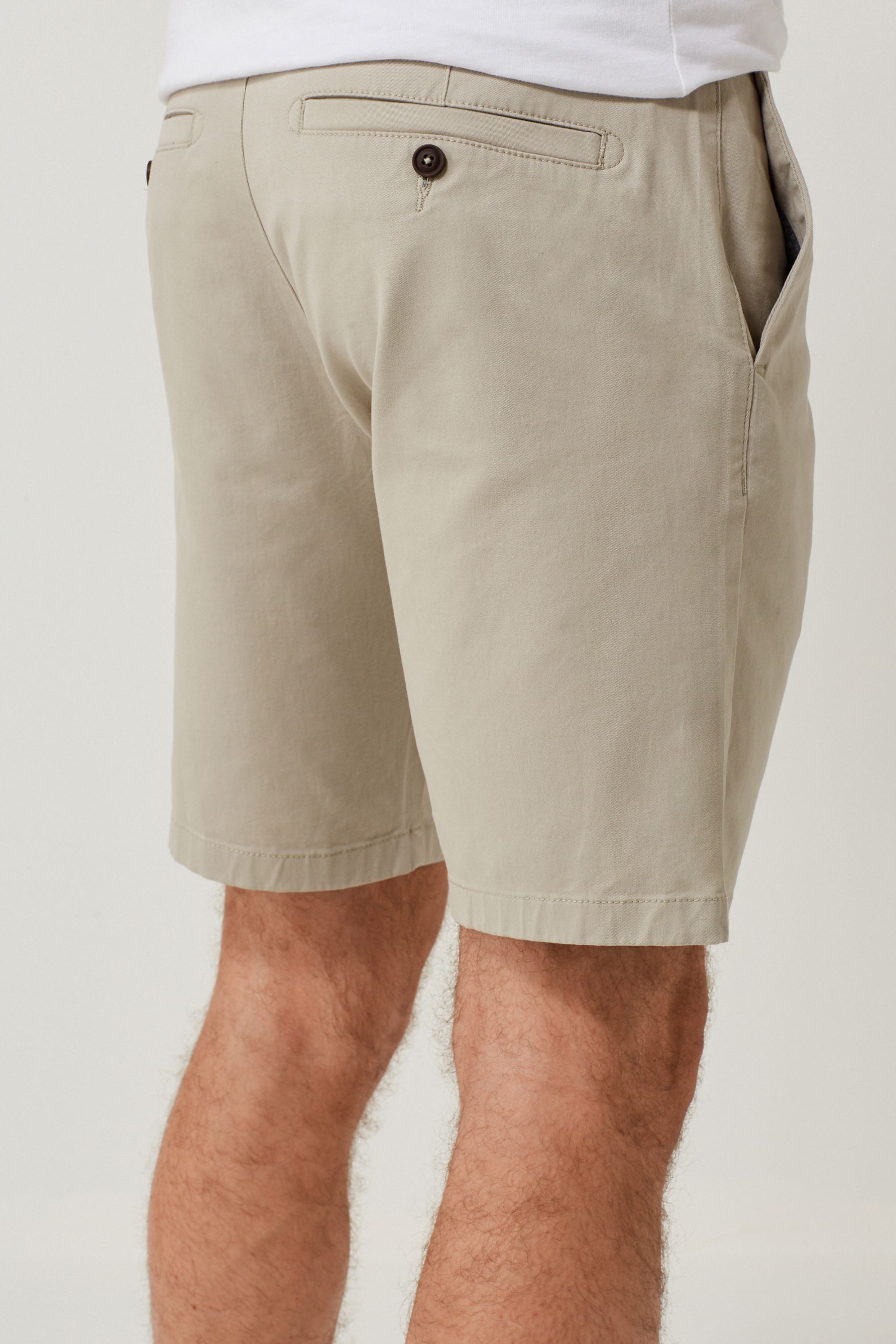 Stretch Chino Shorts Straight Fit