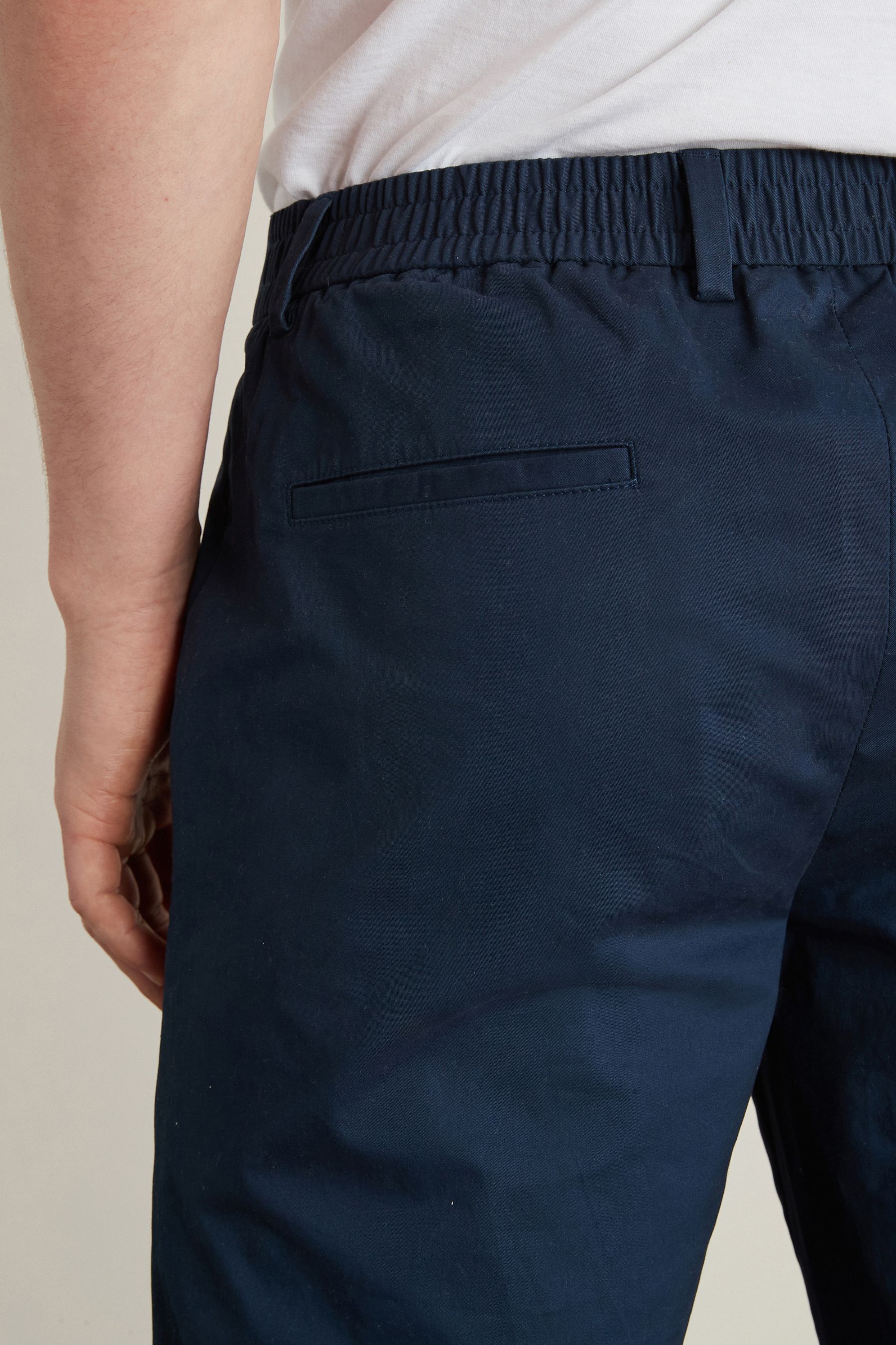 Stretch Chino Trousers Straight Fit